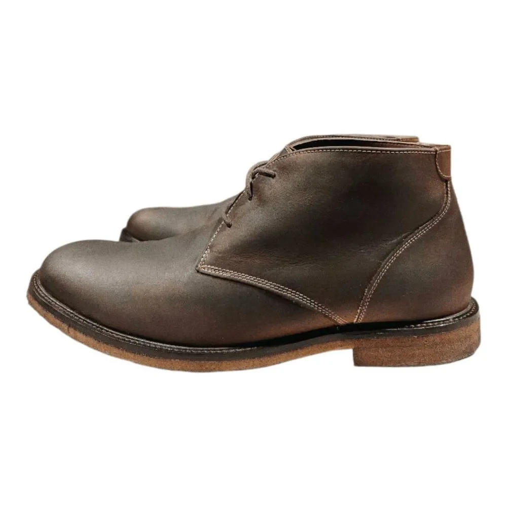 JOHNSTON & MURPHY Copeland Brown Leather Chukka Boot Size 13M